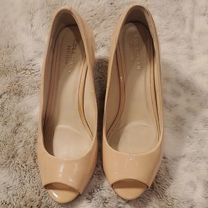 Cole Haan leather wedge